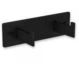 Κρεμάστρα τοίχου 2 θέσεων Conset C1171 μαύρο