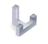 Κρεμάστρα τοίχου Conset C1197 χρώμιο