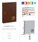 Κλειδοθήκη Viometal, 60 θέσεων 1360