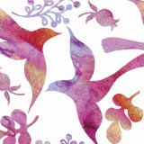 Ρολλοκουρτίνα ψηφιακής εκτύπωσης με ύφασμα μερικής συσκότισης, Floral 310