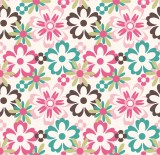 Ρολλοκουρτίνα ψηφιακής εκτύπωσης με ύφασμα μερικής συσκότισης, Floral 380