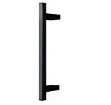 Λαβές εξώπορτας Viometale 04.39 μαύρο ματ