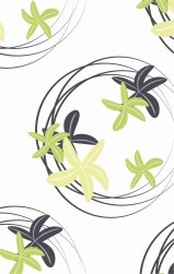 Ρολλοκουρτίνα ψηφιακής εκτύπωσης με ύφασμα μερικής συσκότισης, Floral 410