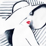 Ρολλοκουρτίνα ψηφιακής εκτύπωσης με ύφασμα μερικής συσκότισης, Modern 415