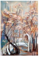 Ρολλοκουρτίνα ψηφιακής εκτύπωσης με ύφασμα μερικής συσκότισης, Art 440