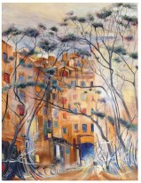 Ρολλοκουρτίνα ψηφιακής εκτύπωσης με ύφασμα μερικής συσκότισης, Art 545