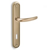 Πόμολο πόρτας Conset, C605 με πλάκα όρο ματ