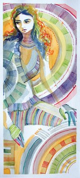 Ρολλοκουρτίνα ψηφιακής εκτύπωσης με ύφασμα μερικής συσκότισης, Art 695