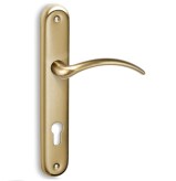 Πόμολο πόρτας Conset, C795 με πλάκα όρο ματ