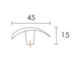 Πόμολα επίπλων Conset C829 νίκελ ματ