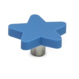 Πόμολα επίπλων Conset C849-P18 μπλε