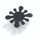 Πόμολα επίπλων Conset C849-P24 μαύρο