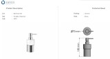 Επικαθήμενο ντισπένσερ Sanco 90311 Black Mat