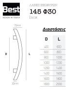 lavi-gialinis-portas-best-145-inox-316