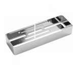 Χαρτοθήκη Μπάνιου Sanco Inox Project 28706-90 Ίνοξ Ματ