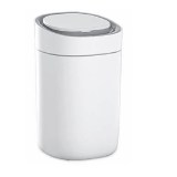 Χαρτοδοχεία μπάνιου 8 λίτρων Pam & Co, λευκό ματ