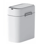 Χαρτοδοχεία μπάνιου 8 λίτρων Pam & Co, λευκό ματ