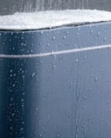 Χαρτοδοχεία μπάνιου 8 λίτρων Pam & Co, λευκό ματ