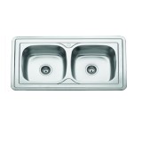 Ανοξείδωτος νεροχύτης Eden, Gloria No 18-1050 100Χ50cm
