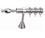 Κουρτινόξυλα Φ35 Domus, Στιλ νίκελ ματ