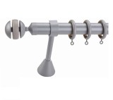 Κουρτινόξυλα Φ35 Domus, Ιρις γκρι