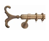 Κουρτινόξυλα Φ35 Domus, Δίας αντικέ