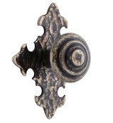 Πόμολα επίπλων Ζωγομετάλ 1201 νίκελ αντικέ