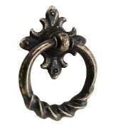 Πόμολα επίπλων Ζωγομετάλ 1301 νίκελ αντικέ