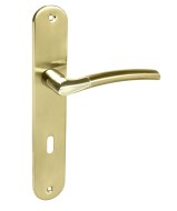 Πόμολα πόρτας Perfect 224 με πλάκα όρο ματ