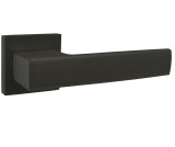 Πόμολα πόρτας Perfect 244 με ροζέτες μαύρο ματ