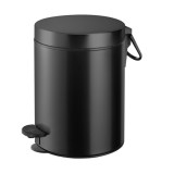 Χαρτοδοχείο μπάνιου 5 λίτρων Sanco 90680 Black Mat