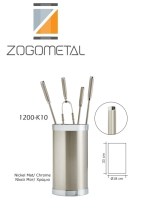 Σετ εργαλεία τζακιού σε κουβά, Ζωγομετάλ No 1200-K10