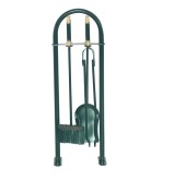 Σετ εργαλεία τζακιού με κρεμανταλά,  Ζωγομετάλ No 0670-B17