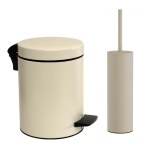 Σετ χαρτοδοχείο 8 λίτρων με πιγκάλ Pam & Co, άιβορι