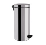 Χαρτοδοχεία μπάνιου 12 λίτρων Pam & Co, ανθρακί ματ