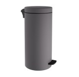 Χαρτοδοχεία μπάνιου 12 λίτρων Pam & Co, ανθρακί ματ