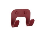 Άγκιστρο Μπάνιου Διπλό Sanco Avaton 120118-121 Bordeaux Grained (8 αποχρώσεις)