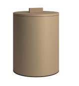 Χαρτοδοχεία μπάνιου 8 λίτρων Pam & Co, λευκό ματ