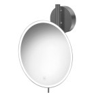 Επιτοίχιος μεγεθυντικός καθρέπτης με LED Sanco MRLED-764 Anthracite-Grained