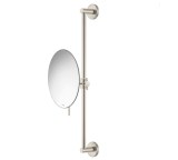 Επιτοίχιος μεγεθυντικός καθρέπτης Sanco MR-708 Brushed Nickel
