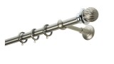 Κουρτινόβεργα Zogometal, Φ25 Classique CL0423 νίκελ ματ-χρώμιο