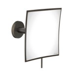 Επιτοίχιος μεγεθυντικός καθρέπτης Sanco MR-202 Dark Bronze Mat