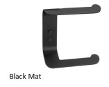 Διπλή χαρτοθήκη Sanco, Avaton 120136 Black Mat (8 αποχρώσεις)