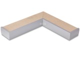 Ειδική κατασκευή μετώπη για γωνιακό παράθυρο