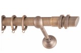 Κουρτινόξυλα Frans Φ25 Two Rings αντικέ
