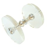 Ανοξείδωτες Λαβές Γυάλινης Πόρτας 30χ30 Σειρά 279 Νίκελ Ματ (σε 10 διαστάσεις) Ζευγάρι