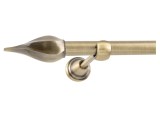 Οικονομικά κουρτινόξυλα Φ25 ίνοξ, Σφαίρα