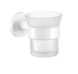 Ποτηροθήκη Μπάνιου Sanco Corner 22701-101 White Mat (5 αποχρώσεις)