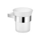 Ποτηροθήκη Μπάνιου Sanco Aegean 26901-03 Χρωμέ Inox