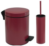 Σετ χαρτοδοχείο 8 λίτρων με πιγκάλ Pam & Co, ίνοξ